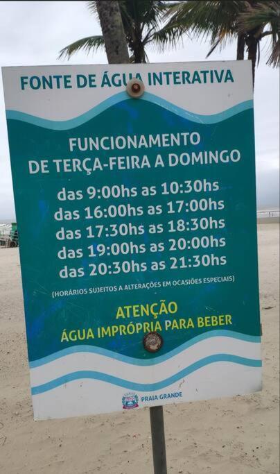 Apartamento 2 Dormitorios E Sacada Gourmet Frente Ao Mar Praia Grande  Exterior foto