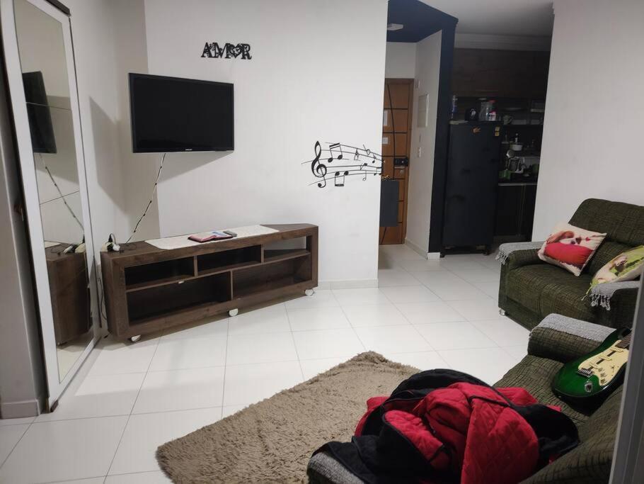 Apartamento 2 Dormitorios E Sacada Gourmet Frente Ao Mar Praia Grande  Exterior foto
